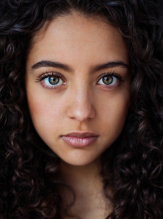 Girl in Medellin, Colombia